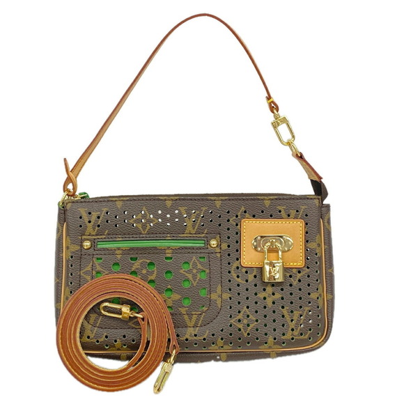 LOUIS VUITTON Handbags - Louis Vuitton Bag/Pouch Monogram Perfo Pochette Accessoires M95184 Vert Ladies